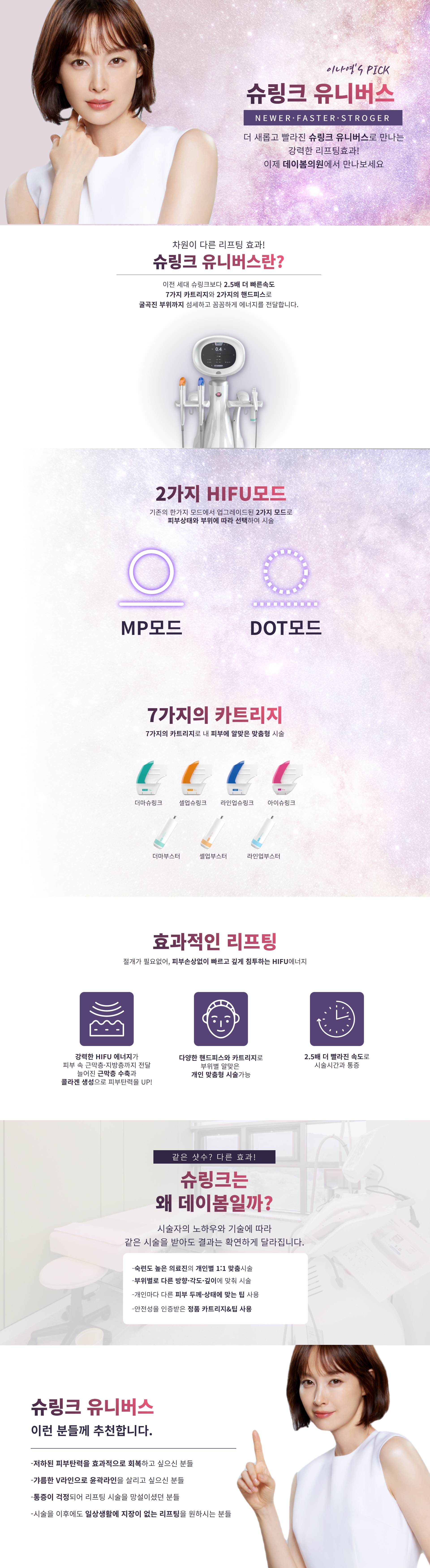 슈링크 리프팅 시술 안내